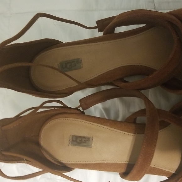 Ugg wedge sandals/espadrilles - Picture 2 of 8